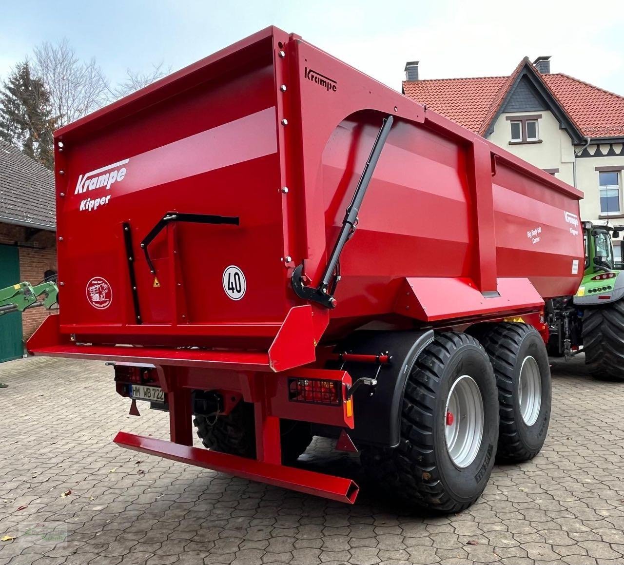 Muldenkipper del tipo Krampe Big Body 640 Carrier, Gebrauchtmaschine en Coppenbruegge (Imagen 6)