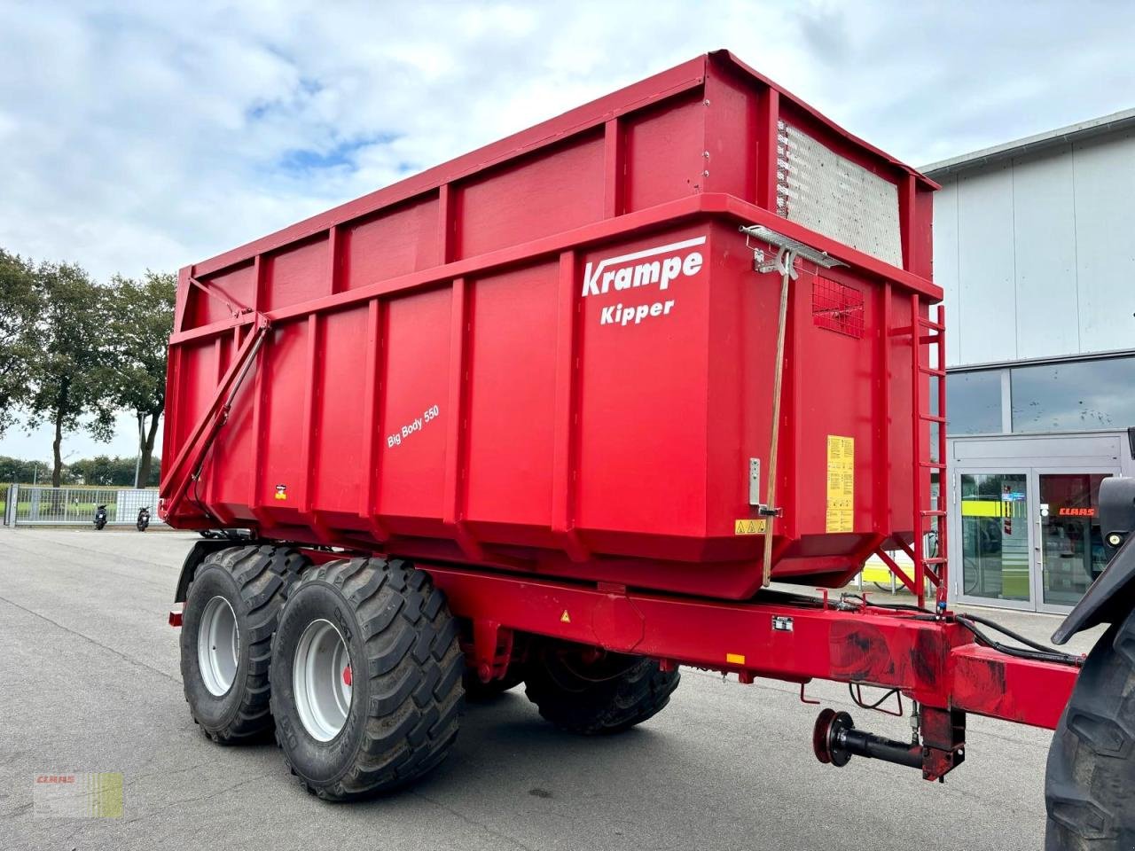 Muldenkipper of the type Krampe BIG BODY BB 550 Tandem Muldenkipper, Gebrauchtmaschine in Molbergen (Picture 1)