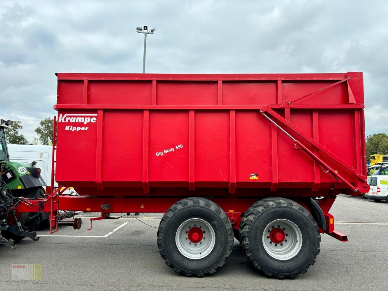 Muldenkipper of the type Krampe BIG BODY BB 550 Tandem Muldenkipper, Gebrauchtmaschine in Molbergen (Picture 3)