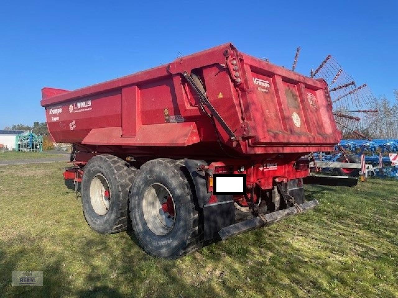 Muldenkipper tip Krampe HD 550, Gebrauchtmaschine in Belzig-Schwanebeck (Poză 2)