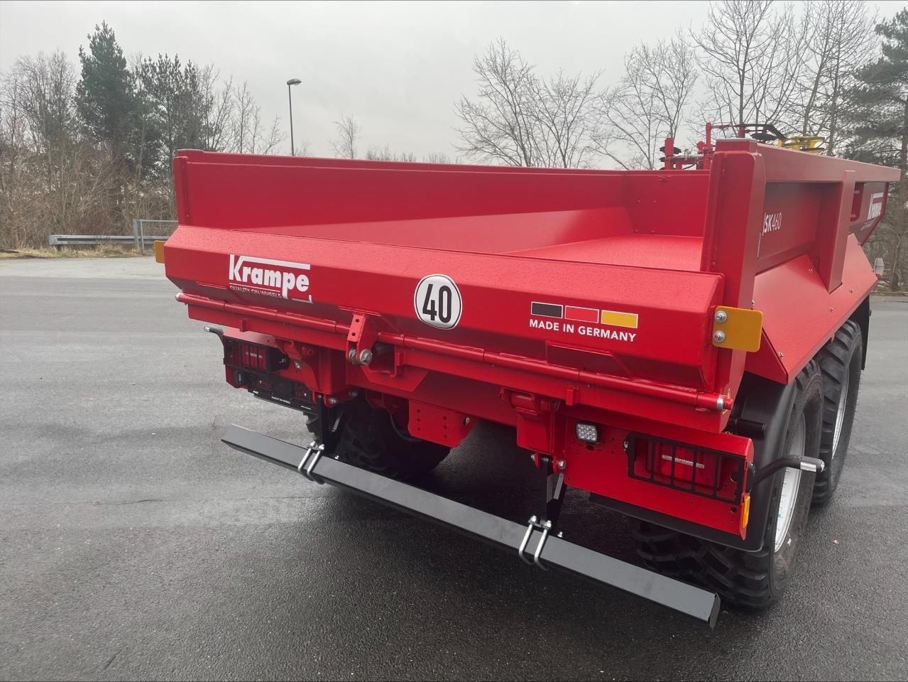 Muldenkipper del tipo Krampe SK 460L, Gebrauchtmaschine en Skanderborg (Imagen 7)