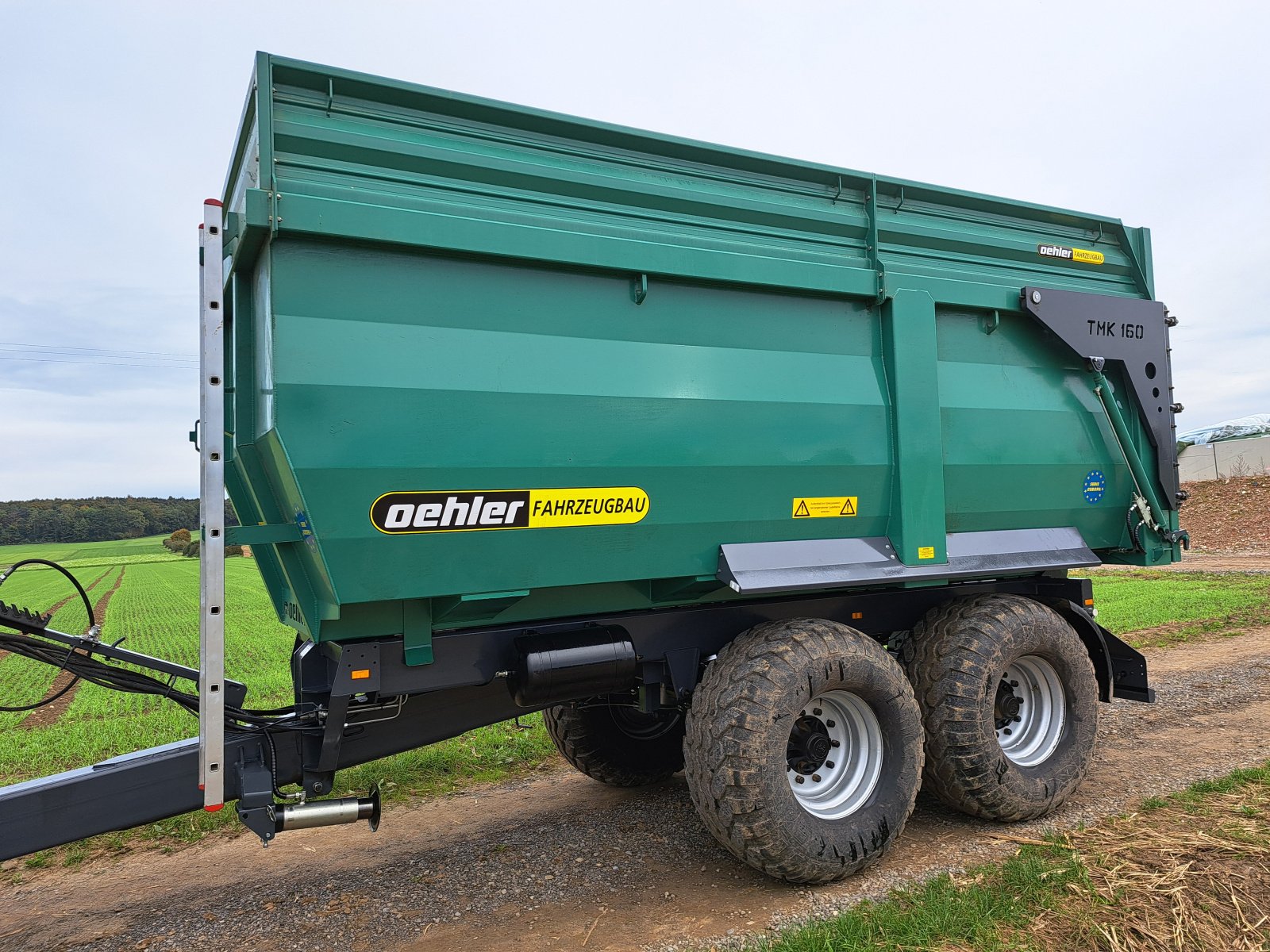 Muldenkipper van het type Oehler TMK 160 17T, Gebrauchtmaschine in Oberschönegg (Foto 2)