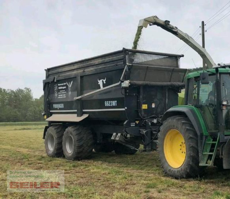 Muldenkipper del tipo Pühringer 6623 MT ZWL + QuickCover 36m³, Gebrauchtmaschine en Ansbach (Imagen 1)