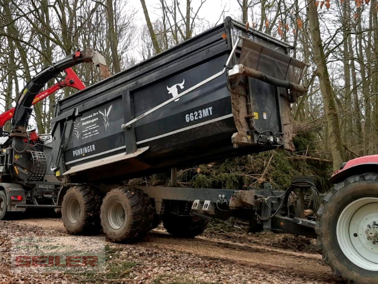 Muldenkipper a típus Pühringer 6623 MT ZWL + QuickCover 36m³, Gebrauchtmaschine ekkor: Ansbach (Kép 3)