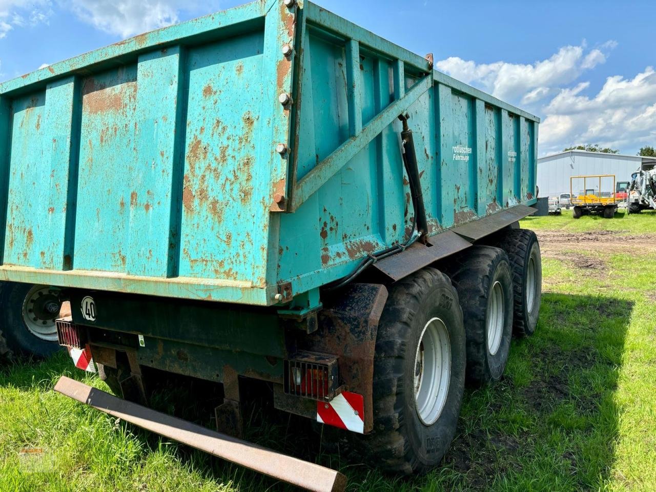 Muldenkipper van het type Sonstige GROTLÜSCHEN Muldenkipper 30 to., Tridem, Maisaufsatz optional, Häckselwagen, 2x verfügbar !, Gebrauchtmaschine in Westerstede (Foto 4)