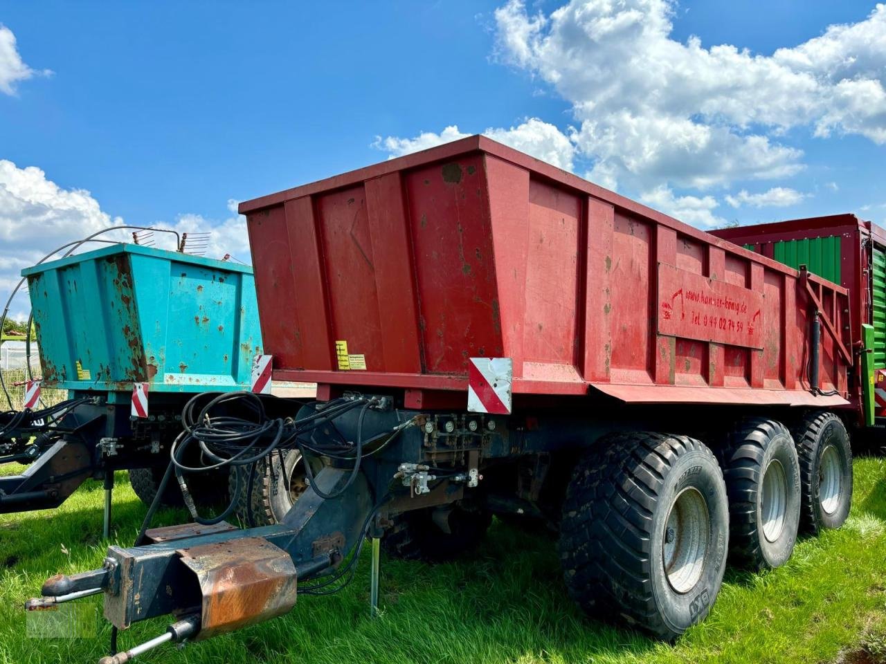 Muldenkipper типа Sonstige GROTLÜSCHEN Muldenkipper 30 to., Tridem, Maisaufsatz optional, Häckselwagen, 3x verfügbar !, Gebrauchtmaschine в Westerstede (Фотография 5)