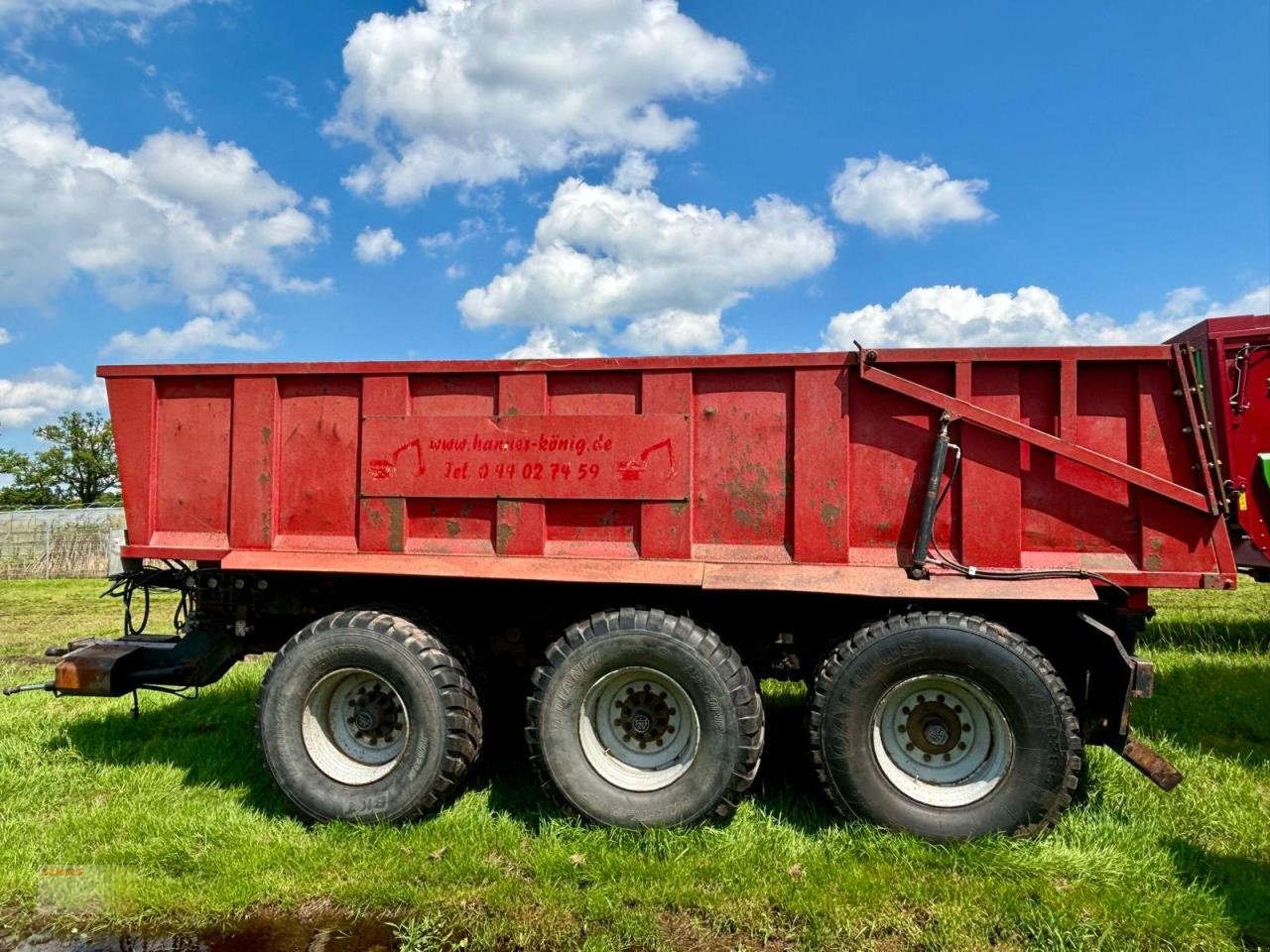 Muldenkipper of the type Sonstige GROTLÜSCHEN Muldenkipper 30 to., Tridem, Maisaufsatz optional, Häckselwagen, 3x verfügbar !, Gebrauchtmaschine in Westerstede (Picture 8)