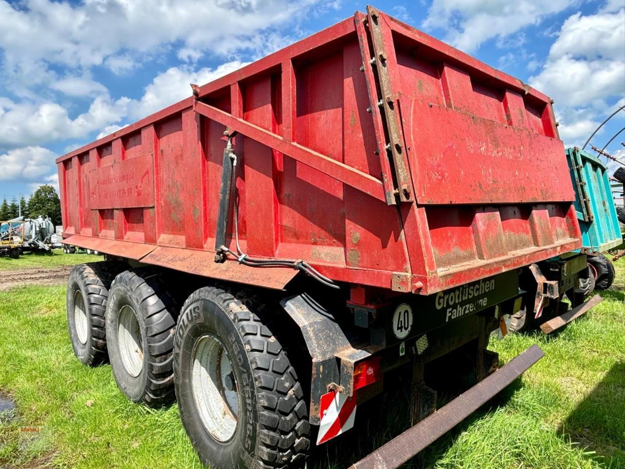 Muldenkipper des Typs Sonstige GROTLÜSCHEN Muldenkipper 30 to., Tridem, Maisaufsatz optional, Häckselwagen, 3x verfügbar !, Gebrauchtmaschine in Westerstede (Bild 9)