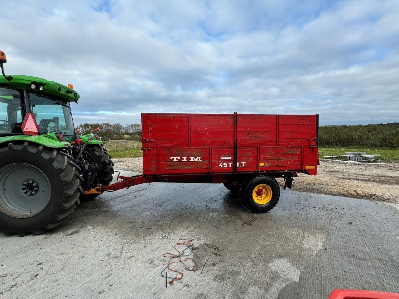 Muldenkipper van het type Tim 4,5T, Gebrauchtmaschine in Videbæk (Foto 6)