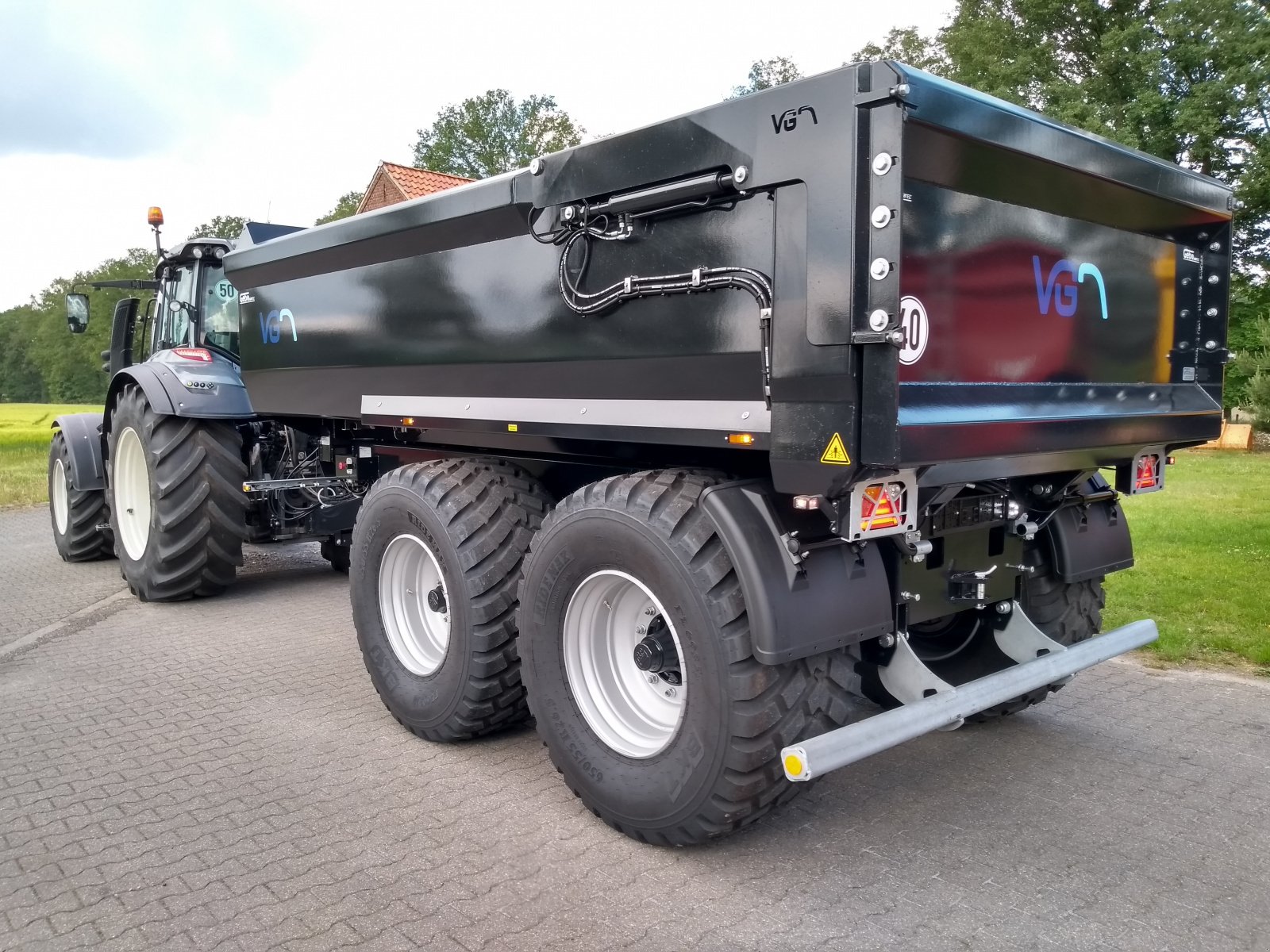 Muldenkipper typu VGM (Van Ginkel machines) ZK22-2 Schwerlast-Muldenkipper mit Beka-Max Zentralschmieranlage, **sofort verfügbar!**, Neumaschine v Bocholt (Obrázek 4)