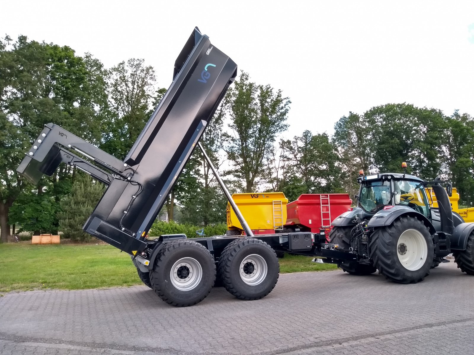 Muldenkipper от тип VGM (Van Ginkel machines) ZK22-2 Schwerlast-Muldenkipper mit Beka-Max Zentralschmieranlage, **sofort verfügbar!**, Neumaschine в Bocholt (Снимка 15)