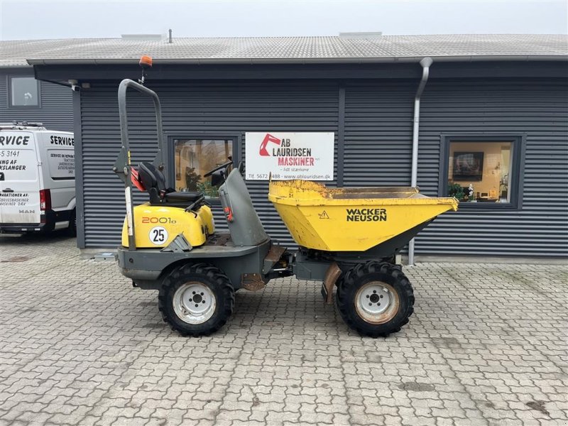 Muldenkipper a típus Wacker Neuson 2001 2 tons dumper med svingbar lad, Gebrauchtmaschine ekkor: Rønnede (Kép 1)