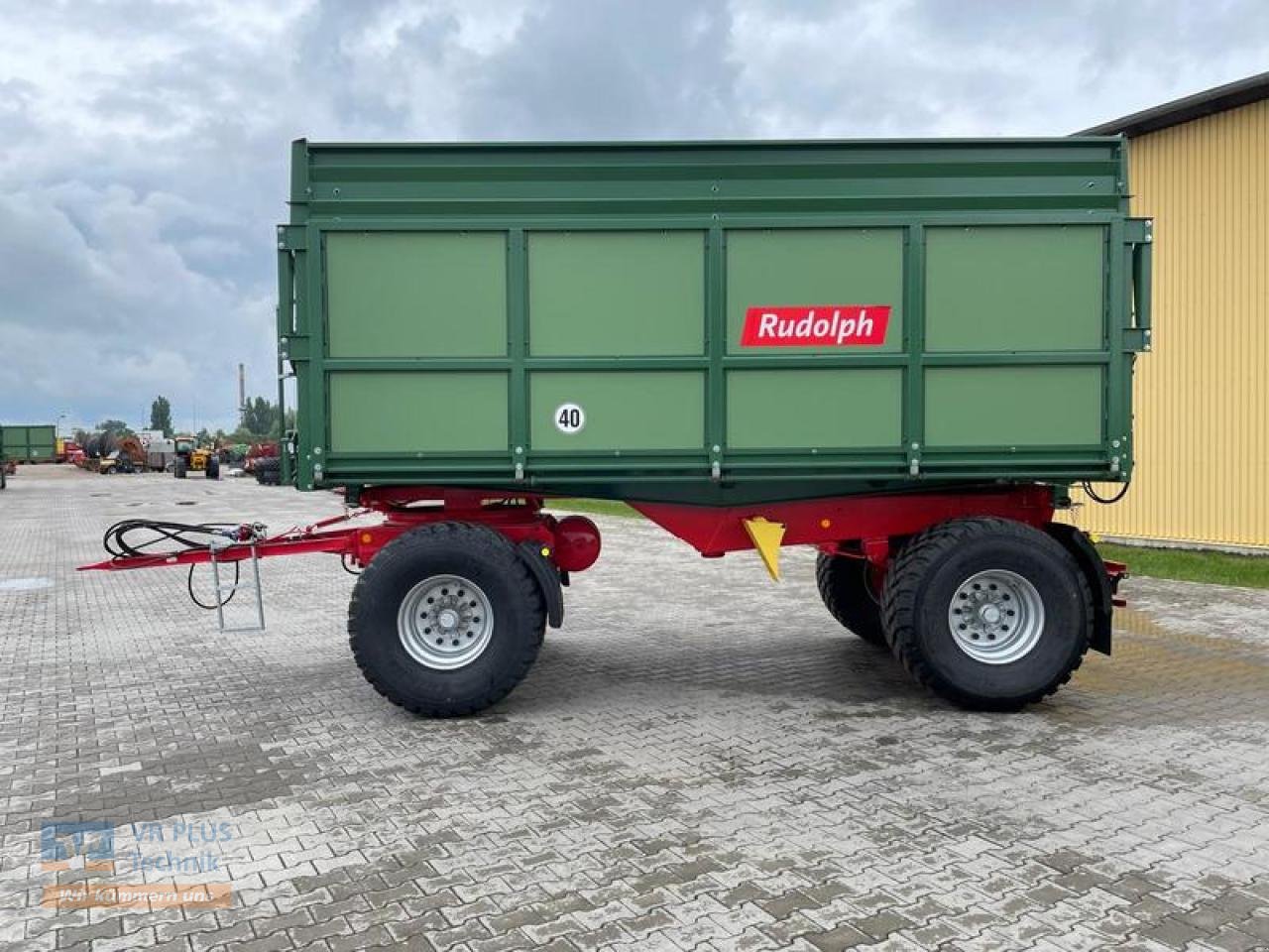 Muldenkipper van het type Welger RUDOLPH DK280RA, Neumaschine in Osterburg (Foto 2)