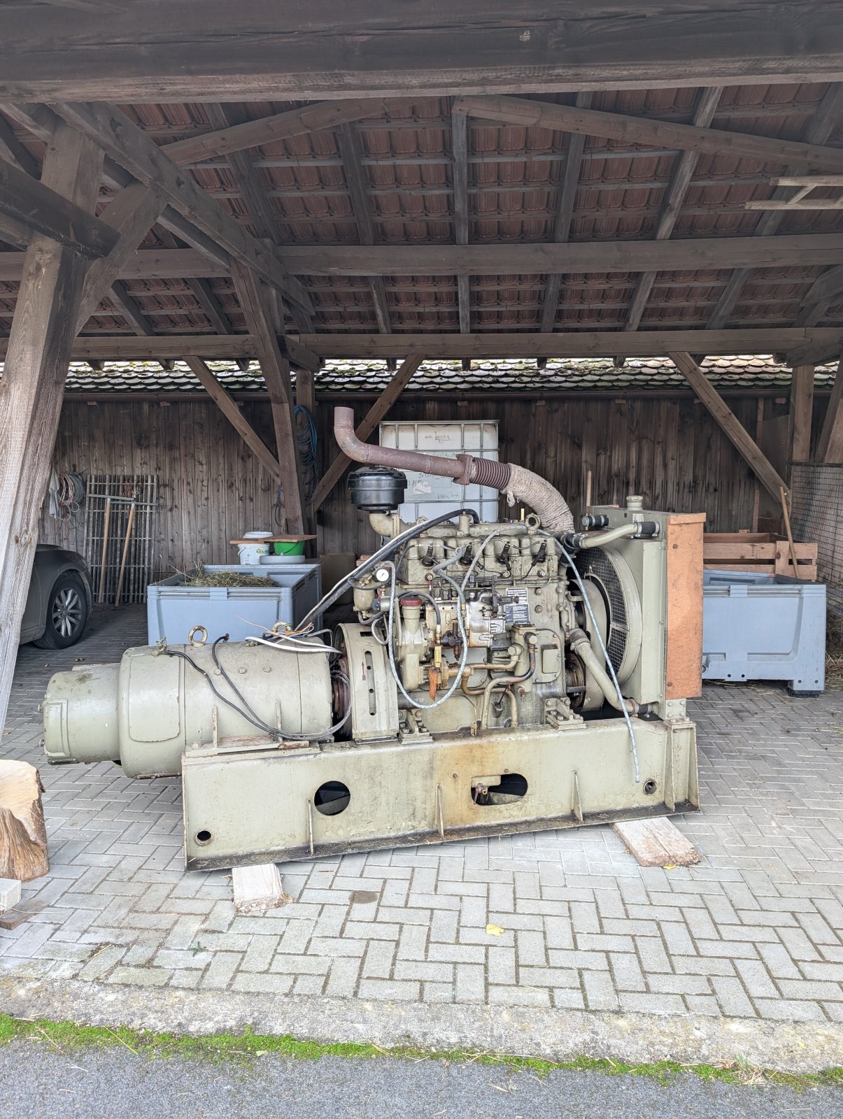 Notstromaggregat van het type A. Van Kaick Generator, Gebrauchtmaschine in Burghaslach (Foto 1)