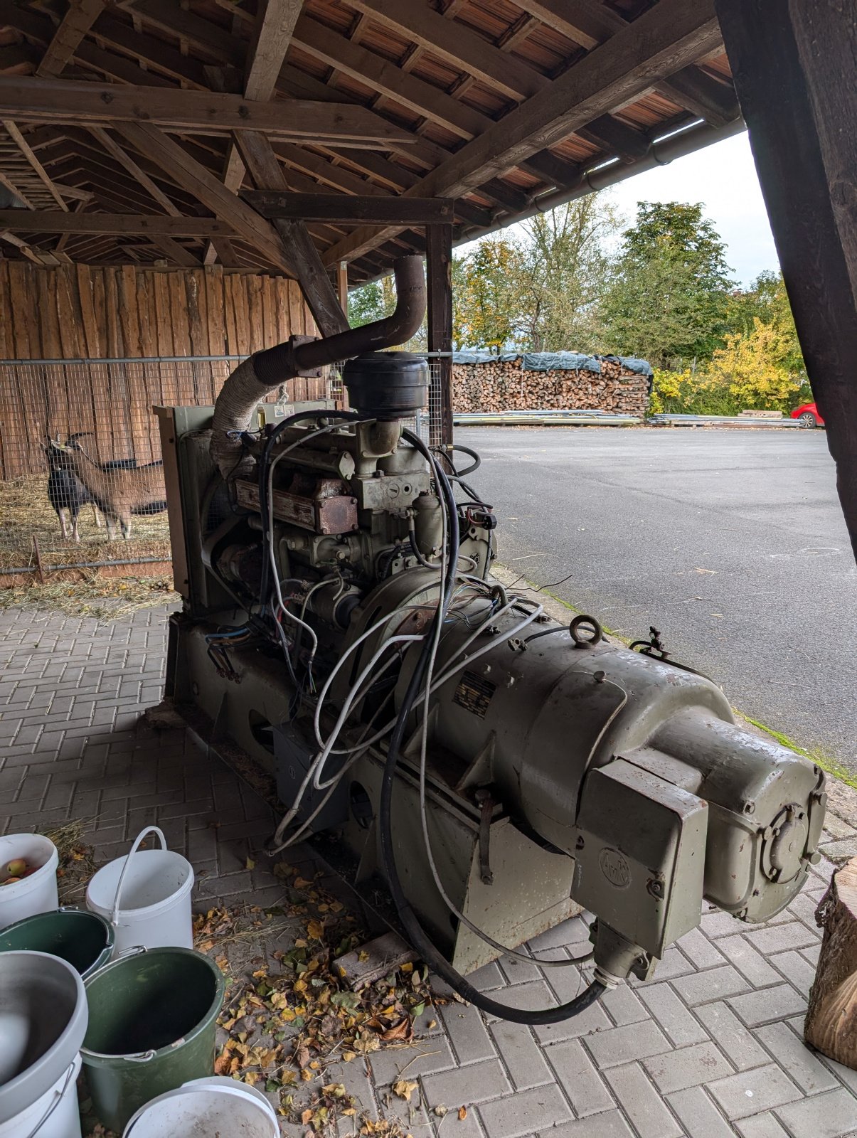 Notstromaggregat des Typs A. Van Kaick Generator, Gebrauchtmaschine in Burghaslach (Bild 3)