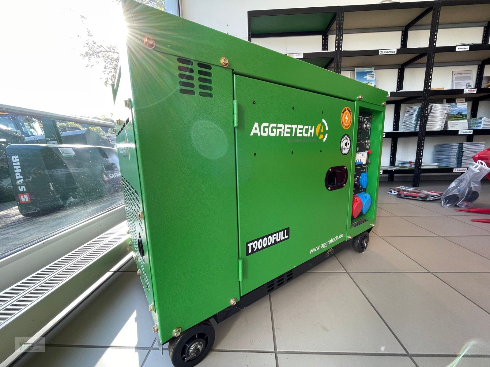 Notstromaggregat del tipo Aggretech T9000FULL, Neumaschine en Bad Kötzting (Imagen 1)