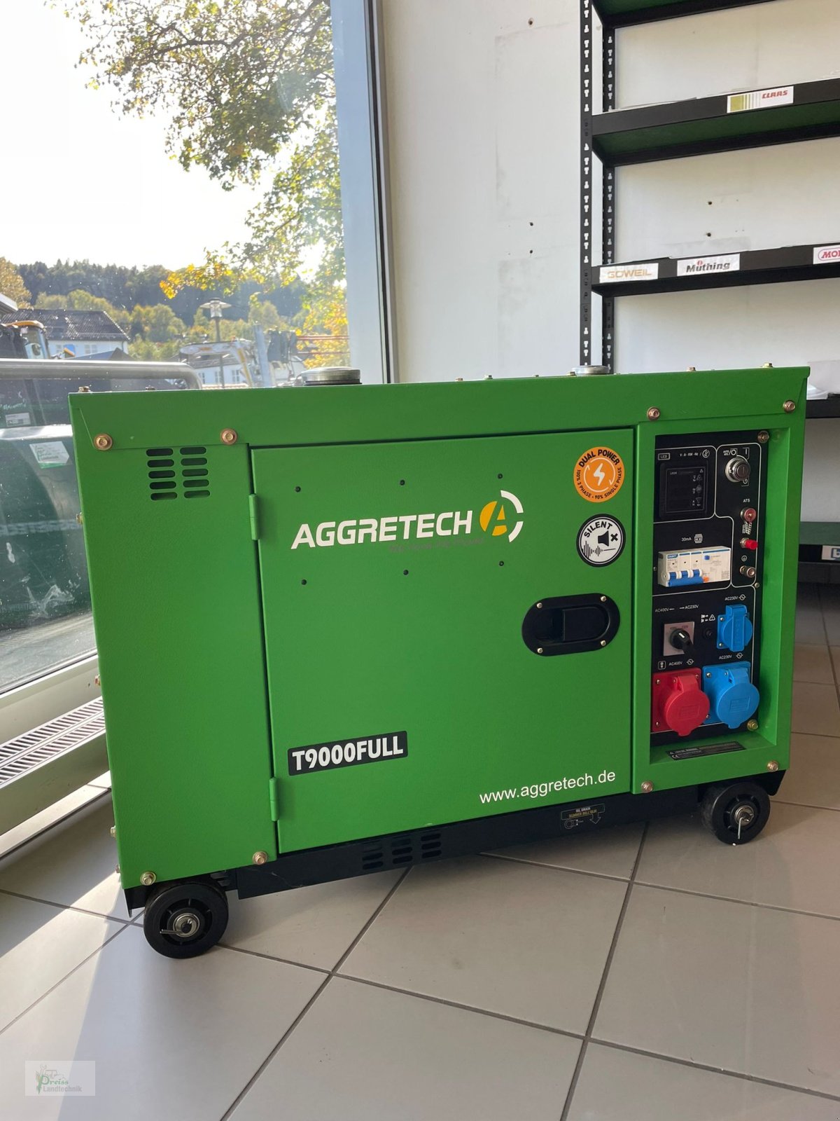 Notstromaggregat del tipo Aggretech T9000FULL, Neumaschine en Bad Kötzting (Imagen 6)