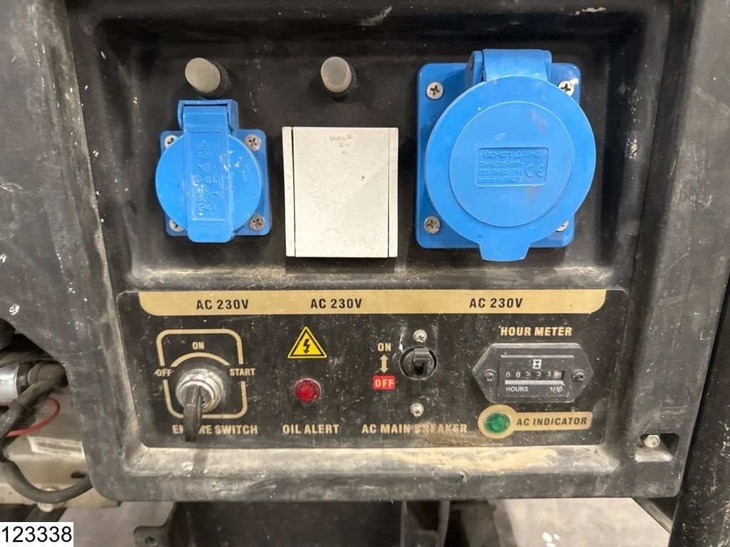 Notstromaggregat del tipo Atlas Copco P6500 5 KVA, 230 V, 533 h, Gebrauchtmaschine In Ede (Immagine 8)