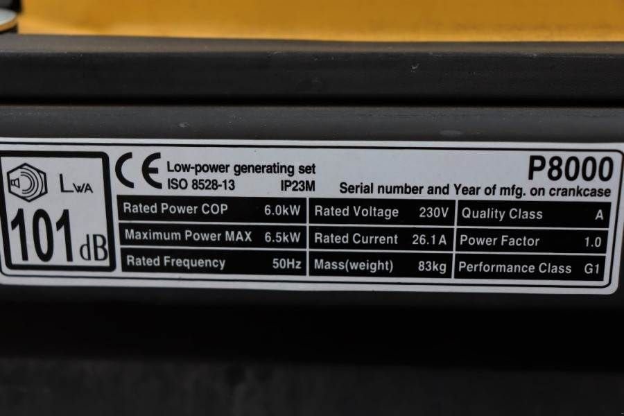 Notstromaggregat του τύπου Atlas Copco P8000 Valid inspection, *Guarantee! Gasoline, 6.5, Gebrauchtmaschine σε Groenlo (Φωτογραφία 6)
