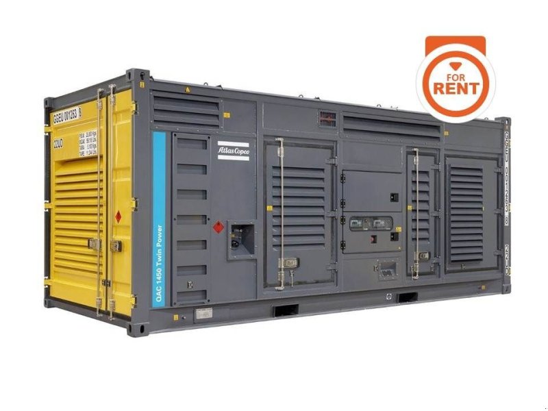 Notstromaggregat typu Atlas Copco QAC 1450 Twin Power (RENTAL), Gebrauchtmaschine v Waregem