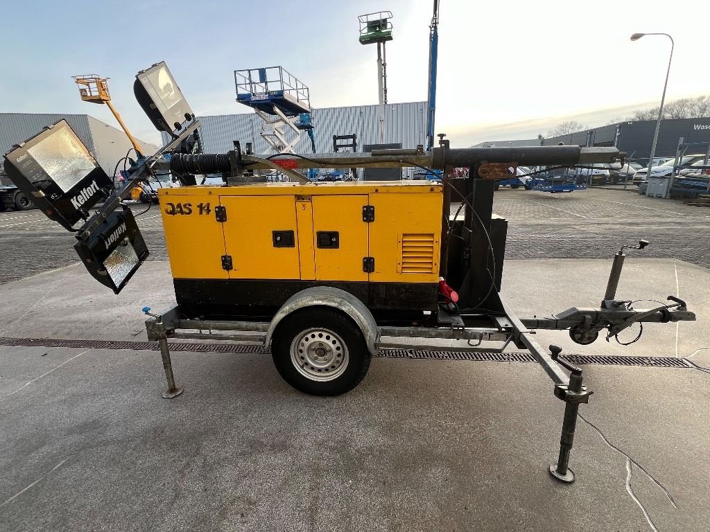 Notstromaggregat za tip Atlas Copco QAS 14, Generator + Lichtmast / Light tower, Gebrauchtmaschine u Heijen (Slika 4)