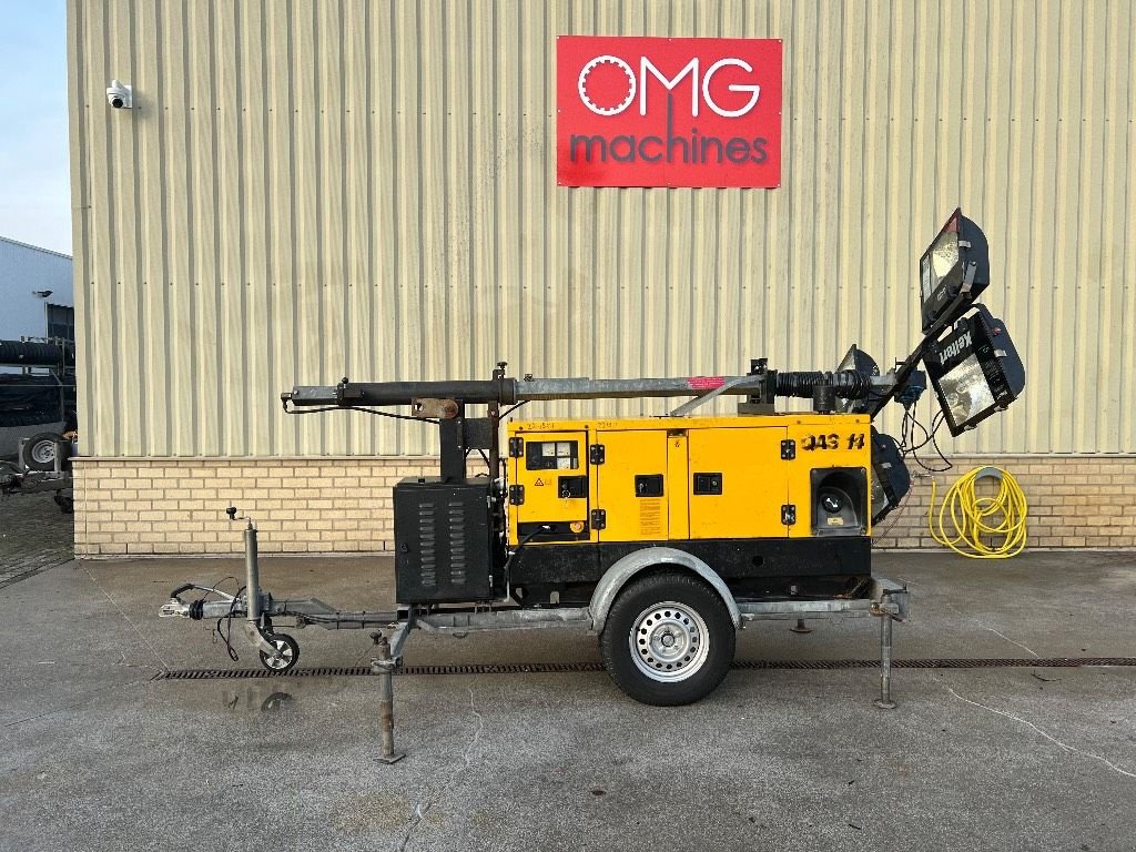 Notstromaggregat za tip Atlas Copco QAS 14, Generator + Lichtmast / Light tower, Gebrauchtmaschine u Heijen (Slika 1)