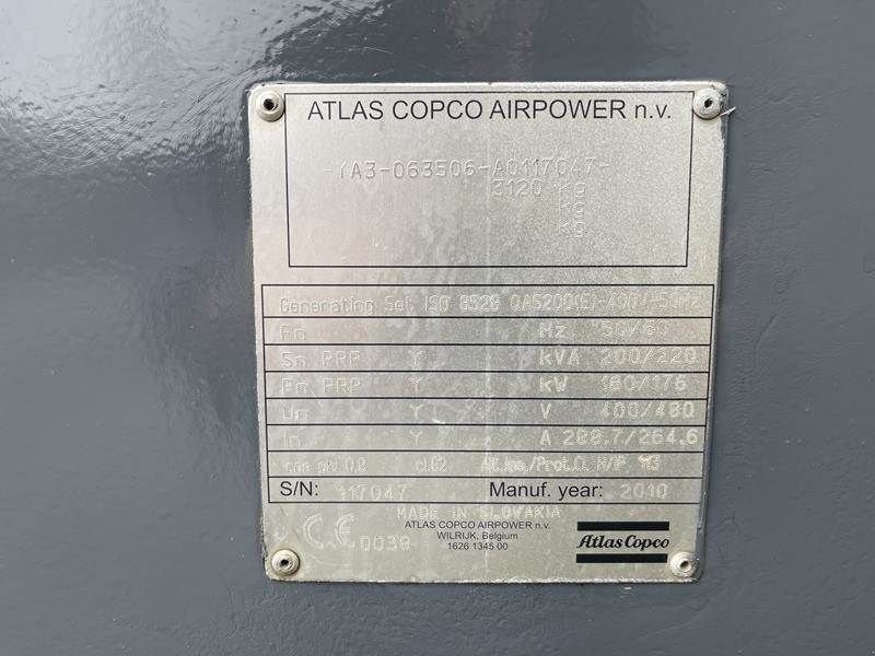 Notstromaggregat tipa Atlas Copco QAS 200, Gebrauchtmaschine u Waregem (Slika 11)
