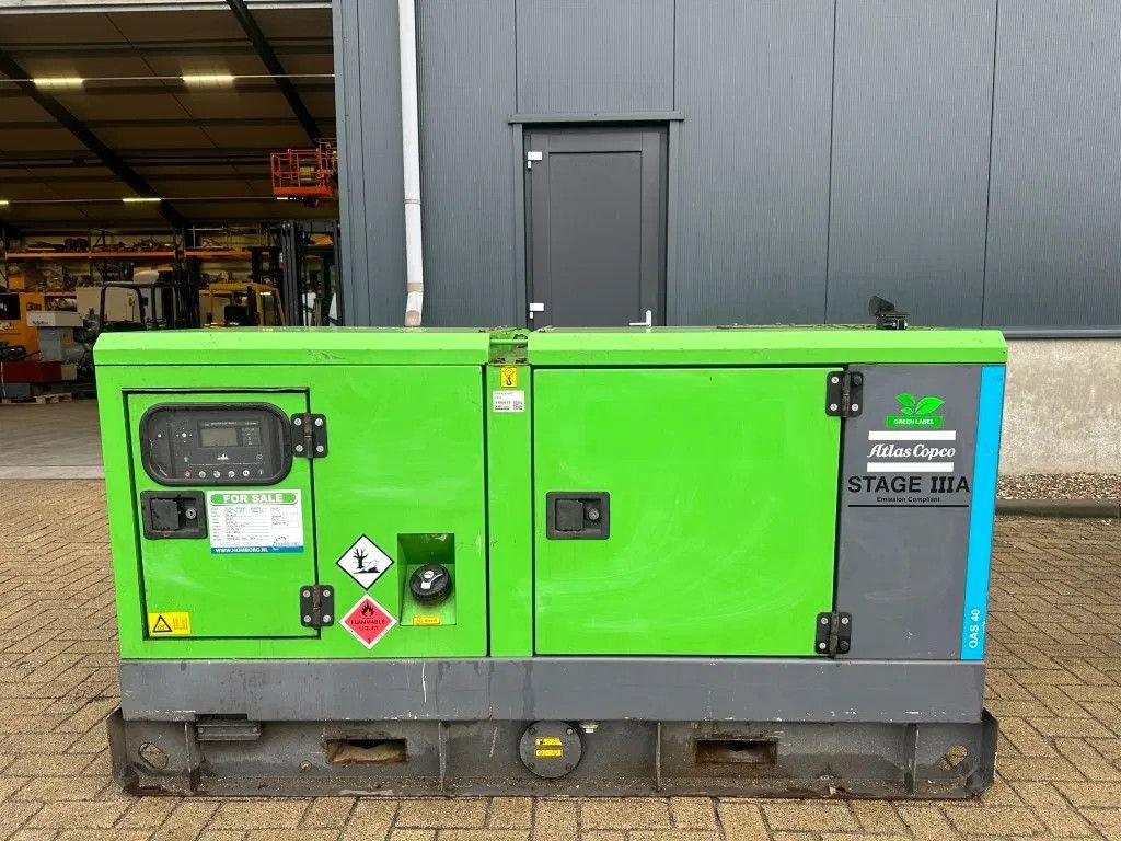 Notstromaggregat του τύπου Atlas Copco QAS 40 ST3 Kubota Leroy Somer 40 kVA Silent Rental generatorset, Gebrauchtmaschine σε VEEN (Φωτογραφία 1)