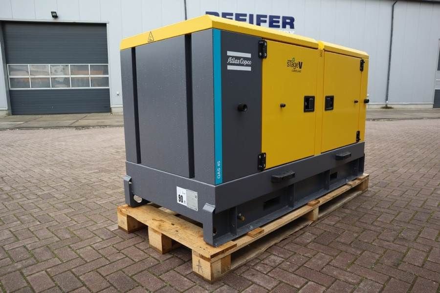 Notstromaggregat van het type Atlas Copco QAS 45 KD S5 Valid inspection, *Guarantee! Diesel,, Gebrauchtmaschine in Groenlo (Foto 4)