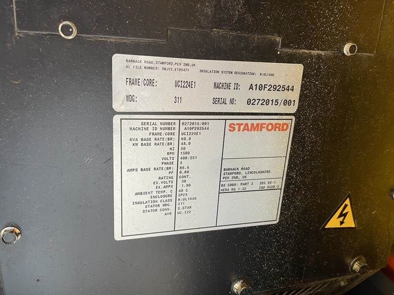 Notstromaggregat des Typs Atlas Copco QAS 60, Gebrauchtmaschine in Waregem (Bild 9)