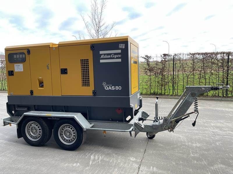 Notstromaggregat van het type Atlas Copco QAS 80, Gebrauchtmaschine in Waregem (Foto 1)