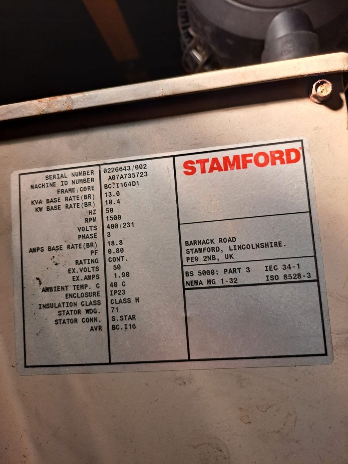 Notstromaggregat tipa Atlas Copco QAS14, Gebrauchtmaschine u Hoogblokland (Slika 8)