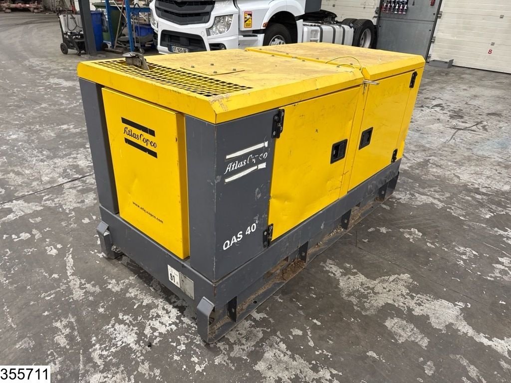 Notstromaggregat des Typs Atlas Copco QAS40 10.057 h, 33 KVA, 32 kW, Gebrauchtmaschine in Ede (Bild 8)