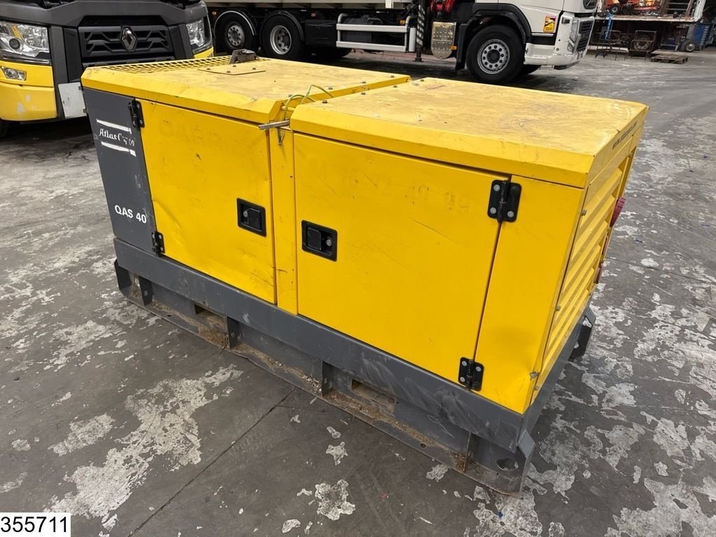 Notstromaggregat des Typs Atlas Copco QAS40 10.057 h, 33 KVA, 32 kW, Gebrauchtmaschine in Ede (Bild 10)