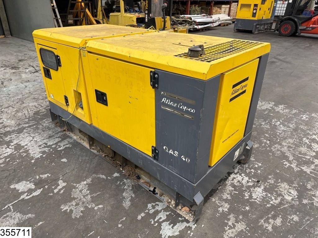 Notstromaggregat des Typs Atlas Copco QAS40 10.057 h, 33 KVA, 32 kW, Gebrauchtmaschine in Ede (Bild 4)