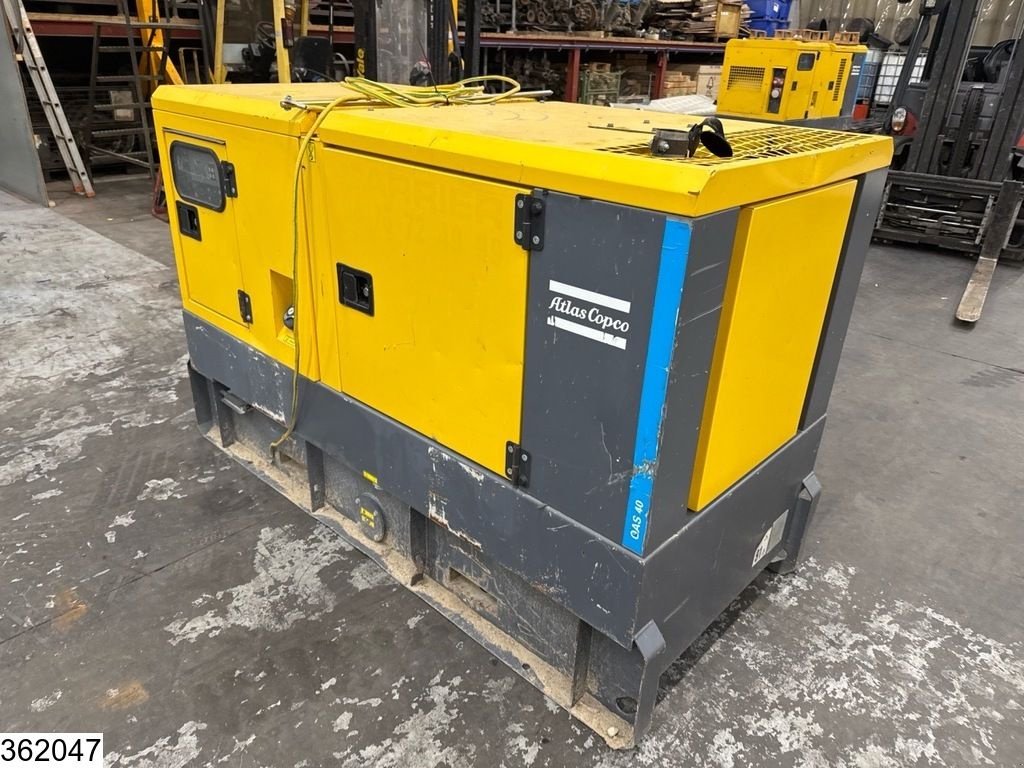 Notstromaggregat des Typs Atlas Copco QAS40 3.180 h, 33 KVA, 32 kW, Gebrauchtmaschine in Ede (Bild 10)