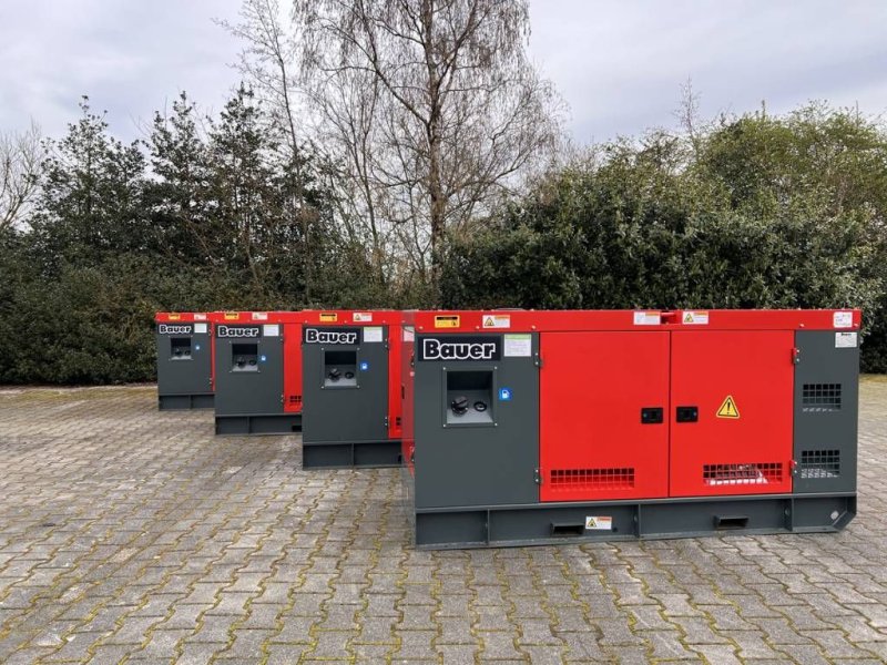 Notstromaggregat du type Bauer 110 KVA aggregaat, Neumaschine en Luttenberg