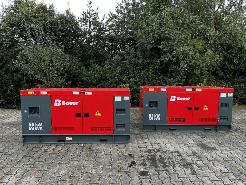 Notstromaggregat du type Bauer 124 KVA, Neumaschine en Luttenberg