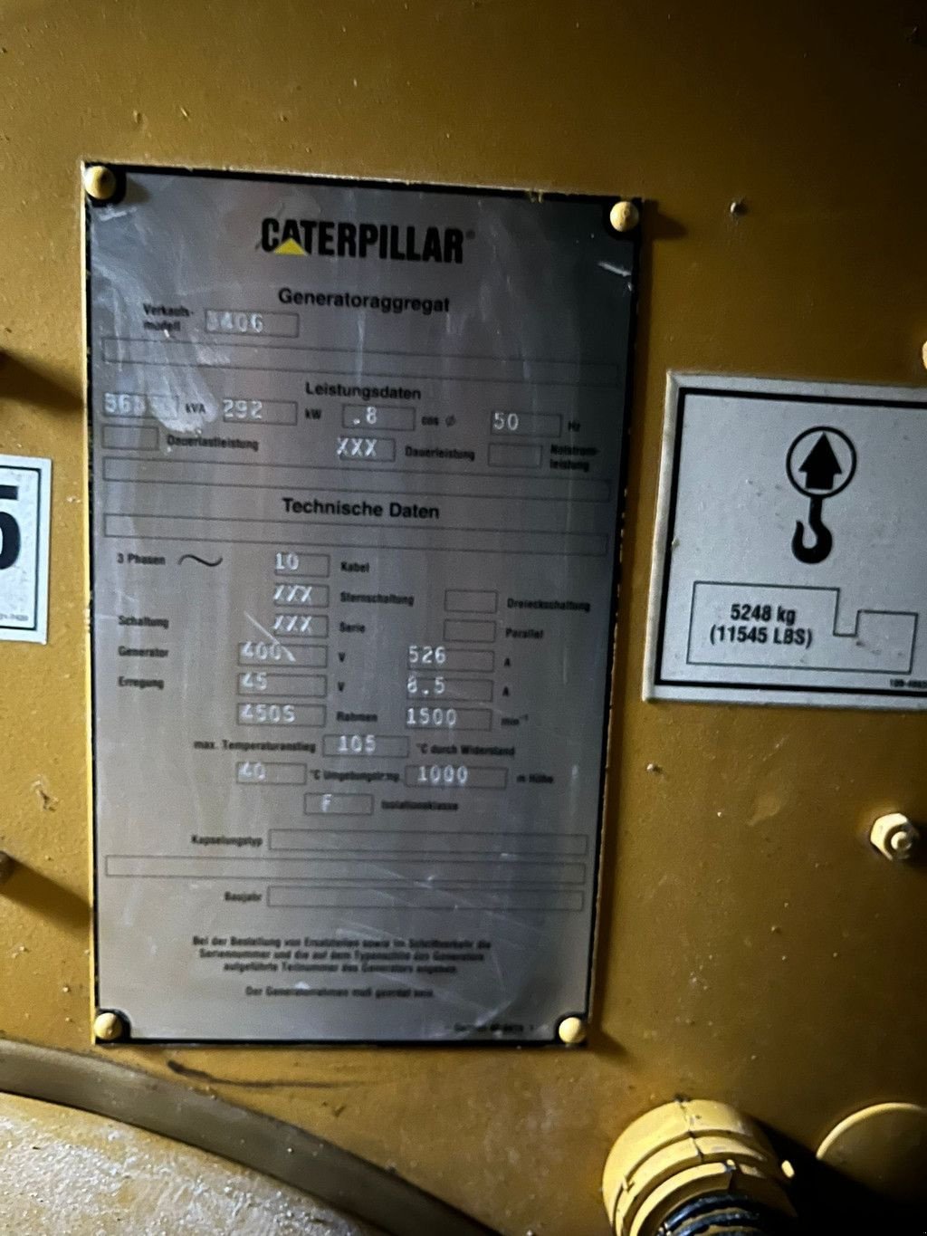Notstromaggregat des Typs Caterpillar 3406 365 kVA, Gebrauchtmaschine in Velddriel (Bild 10)