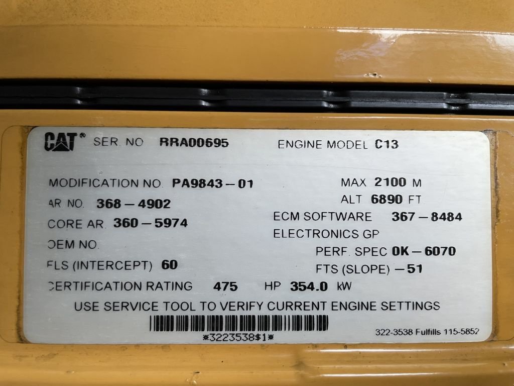 Notstromaggregat des Typs Caterpillar C13 Leroy Somer 400 kVA Silent generatorset, Gebrauchtmaschine in VEEN (Bild 3)