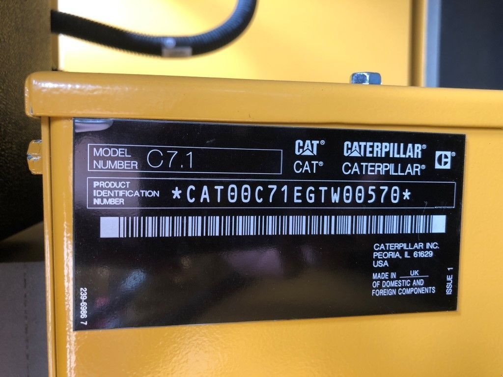 Notstromaggregat del tipo Caterpillar C7.1 150 kVA Supersilent generatorset, Neumaschine en VEEN (Imagen 11)