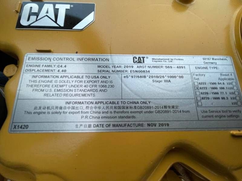 Notstromaggregat типа Caterpillar DE110E3, Neumaschine в Antwerpen (Фотография 4)