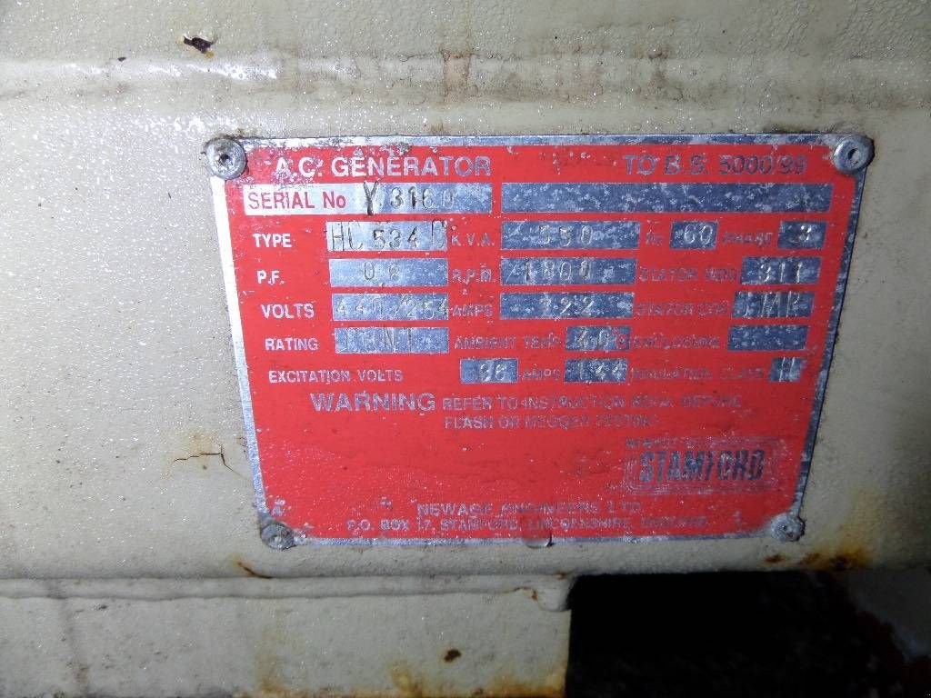 Notstromaggregat tip Cummins 550KVA, Gebrauchtmaschine in Rucphen (Poză 4)