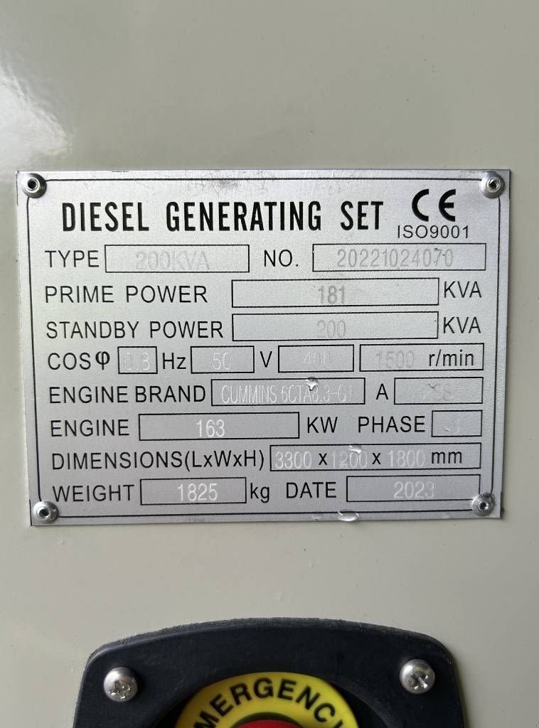 Notstromaggregat des Typs Cummins 6CTA8.3-G1 - 200 kVA Generator - DPX-19839, Neumaschine in Oudenbosch (Bild 5)