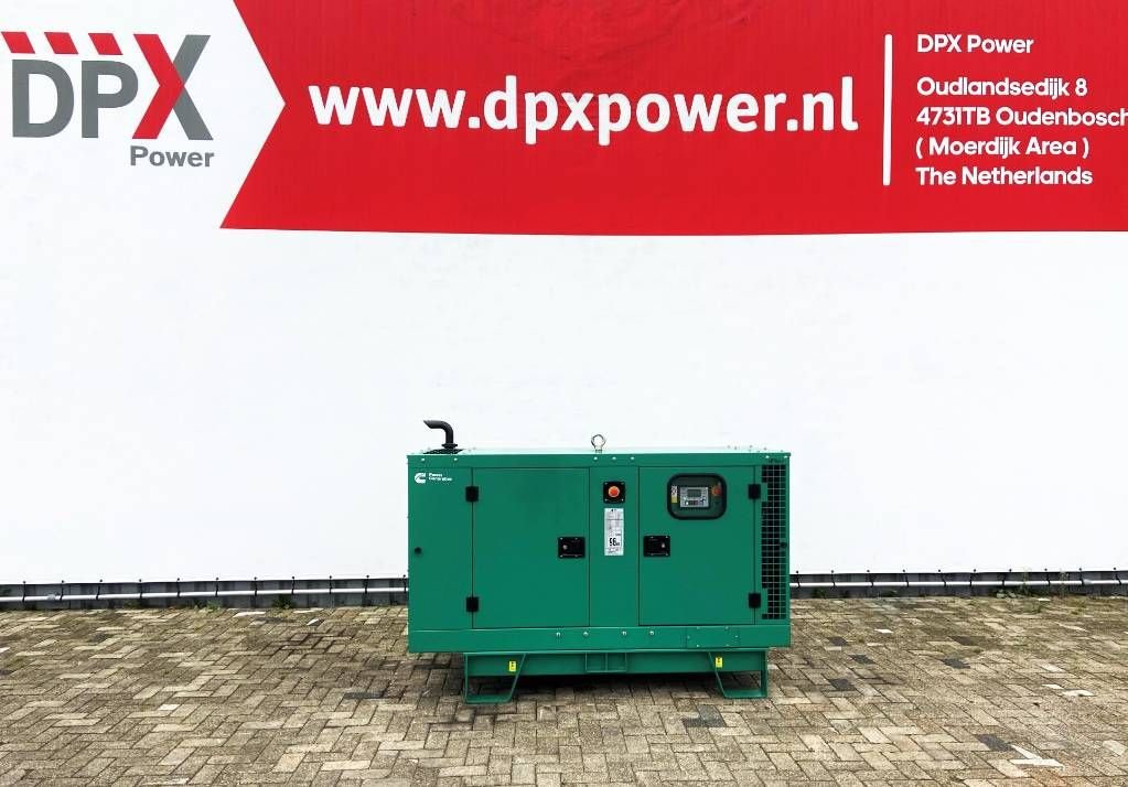 Notstromaggregat Türe ait Cummins C17D5 - 17 kVA Generator - DPX-18500, Neumaschine içinde Oudenbosch (resim 1)