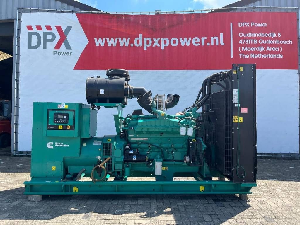 Notstromaggregat typu Cummins C600D6 - 754 kVA Open Generator - DPX-12598, Gebrauchtmaschine v Oudenbosch (Obrázek 1)