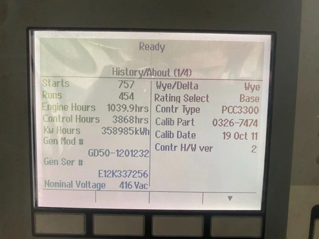 Notstromaggregat des Typs Cummins KTA 50 GS8 C1675 D5 1675 kVA Silent generatorset in 40 ft contai, Gebrauchtmaschine in VEEN (Bild 7)