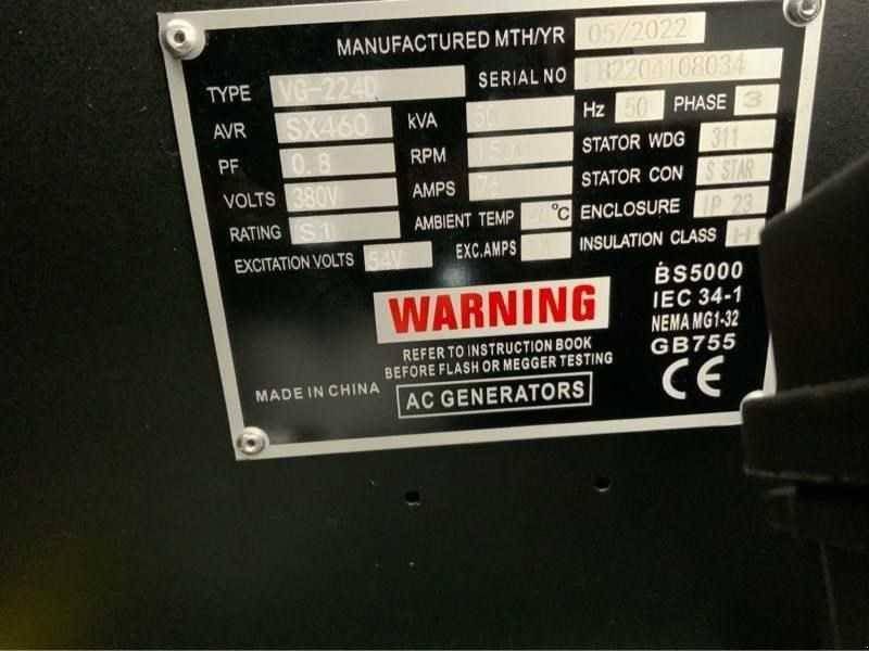 Notstromaggregat tip Daewoo DAGFS-50, Neumaschine in Antwerpen (Poză 7)