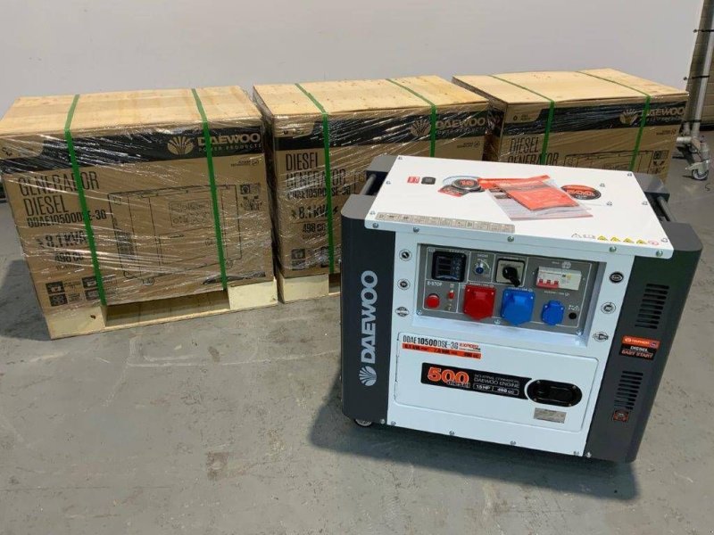 Notstromaggregat del tipo Daewoo DDAE10500DSE-3G, Neumaschine In Antwerpen (Immagine 1)