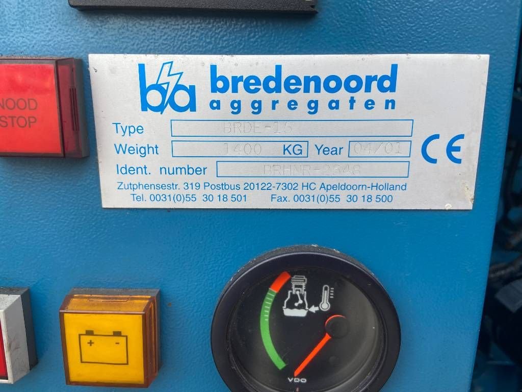 Notstromaggregat a típus Deutz F3M1011F - 15 kVA Generator - DPX-12601, Gebrauchtmaschine ekkor: Oudenbosch (Kép 10)